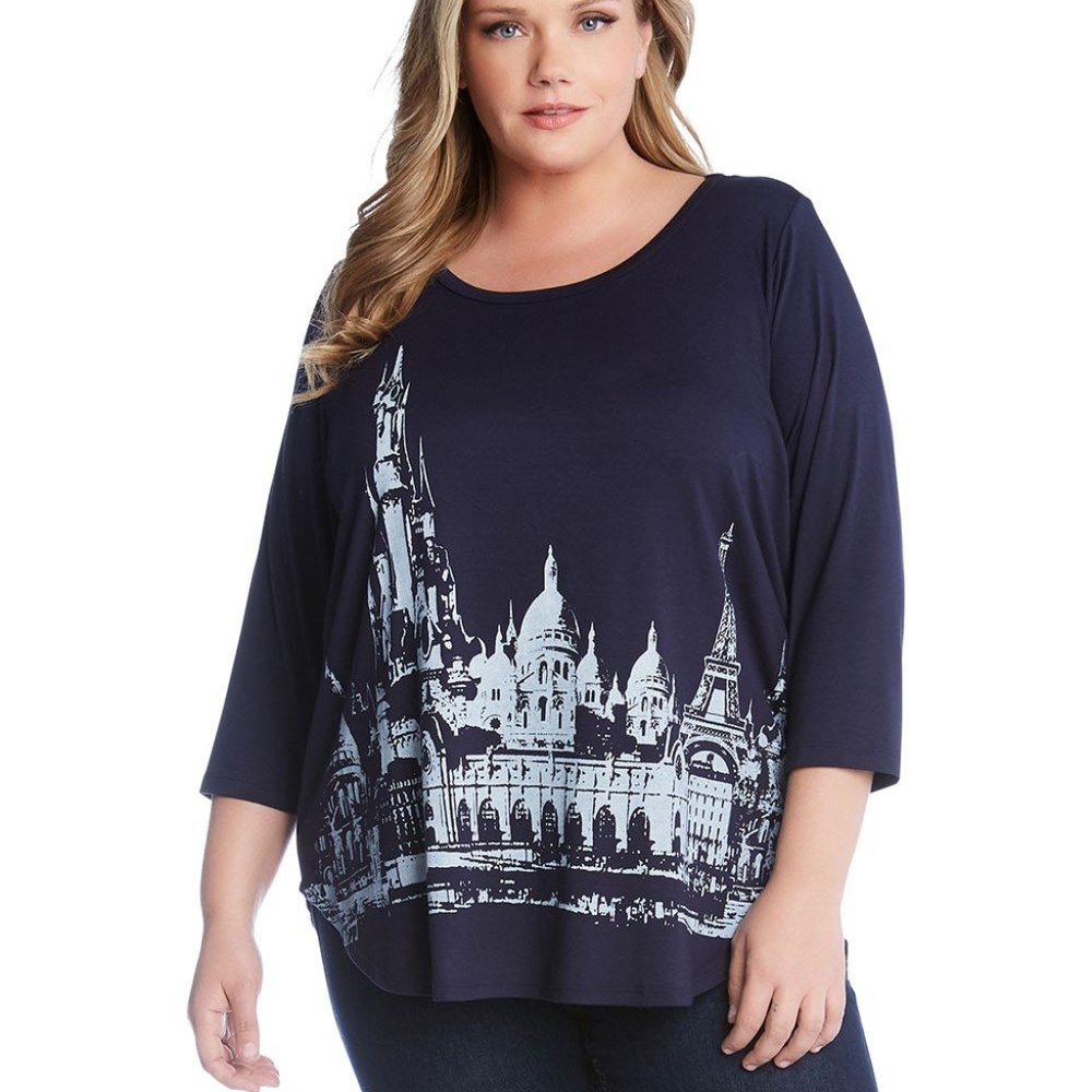 KAREN KANE - PARIS CITYSCAPE T-SHIRT